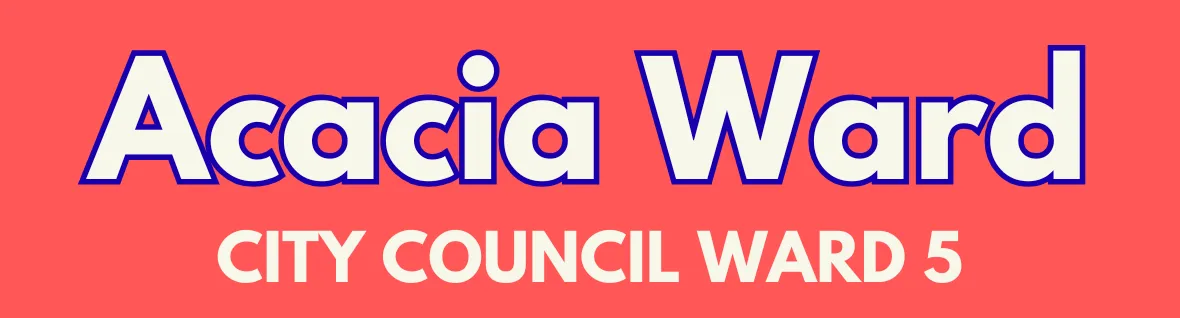 Campaign logo for Acacia Ward